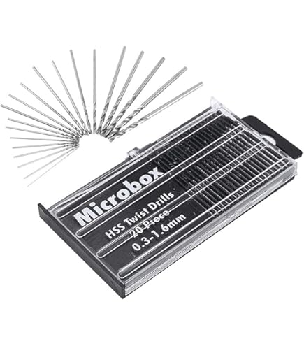 QUARKZMAN 10 Stück HSS Bohrer 2,8mm - Nitridbeschichtet Für Metall & Holz