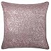 Produktbild Tyrone Textiles Halo Sparkle Thermo-Vorhänge mit Ösen, gefüttert, Luxus Glitzer Bling Block Out Vorhänge, fertig Ring Top Vorhang Paar, Pink, Silber, Polyester, rose, Kissenbezug (43 x 43 cm)