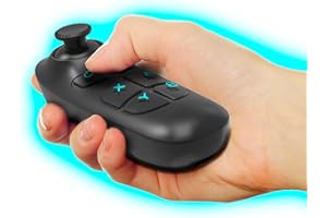Heromask Bluetooth Controller - Amplify Your Gameplay with VR Accessories compatible with Android and iPhone - Wireless Controller for Your Virtual Reality Glasses
