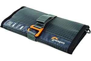 Lowepro GearUp Wrap: Compact Travel Organizer for Phone Cables, Adapters, USB Memory Sticks and Small Devices