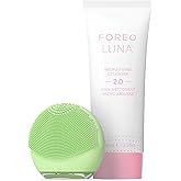 FOREO LUNA 4 go Facial Cleansing Brush &amp; Firming Massager | Premium Facial | Facial Brush, Facial Massager, Silicone Brush, M