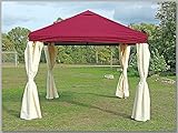 Seitenteile: Polyester Material (180g/qm) in beige