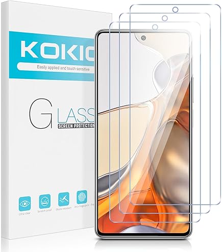 Vauki 2 Pellicole In Vetro Temperato Per Xiaomi 11T / 11T Pro 5G – Protezione Schermo HD 9H Anti-graffio