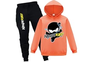 Forlcool Gamer Kids Tracksuits Boys Girls Hoodies and Trousers 2pc Outfits Casual Jumper and Joggers Set