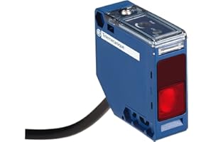 SCHNEIDER ELECTRIC Telemecanique Sensors XUK0ARCTL2T XUK Photo Electric Sensor, Plastic, Compact 50 x 50 Design, Transmitter, Thru Beam, 35 m Sensing Distance, 24 VAC/DC-240 VAC/DC, 2 m Cable Length