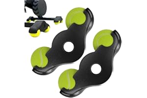JIEBWCHA Rocker Plate Feet, Rocker Adapter Feet, Tennis Ball Feet for WahooKickr Core Roller Trainer, Accessories for Kickr Core Roller Trainer, Noise Reduction Rocker Feet Adapter with 4 Tailored