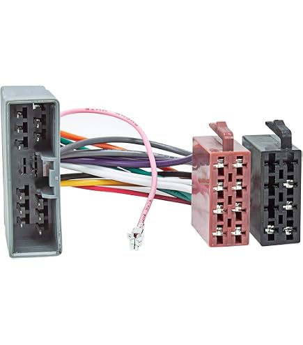 Cavo Adattatore Radio 16pin ISO Per Isuzu D-Max, Rodeo, Trooper, Toyota Land Cruiser E Lexus Con Amplificatore OEM