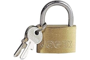 COGEX 80307 Cadenas Laiton, Doré, 35 mm