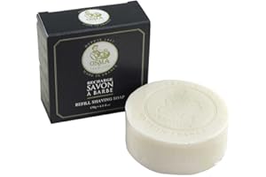 OSMA laboratoires Savon de rasage avec huiles végétales – 1 pièce