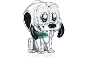 MGIUL Cartoon Charms para Mujeres Pulseras con Dijes, Cuentas de Dibujos Animados de Plata de Ley 925 Regalo de Joyería de Cumpleaños de Halloween de Christmas para Niñas