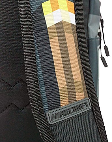 Minecraft Garçon Mine Craft Sac à dos Gris