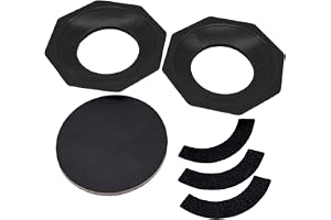 Bowling Poler Pad Hållare - Universal Sanding Grip | Kulunderhållsverktyg, rengöring och polering, lämplig för nybörjare och proffs, lätt ABS 37g, Octagon 1 stycke