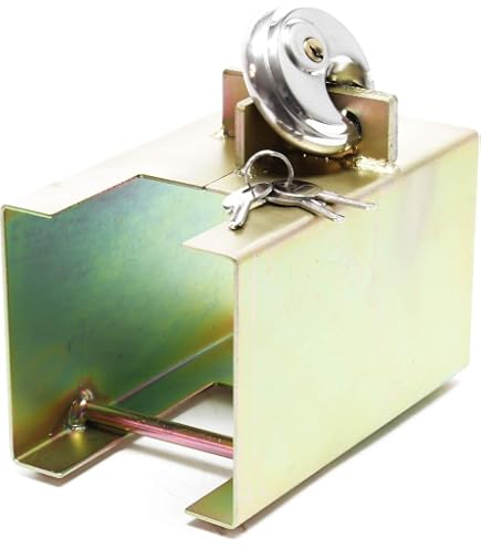 2 Cadenas Pour Remorque Avec 4 Clés - 50 Mm - Alliage Cuivre Haute Sécurité - Compatible Erde/Daxara/Maypole