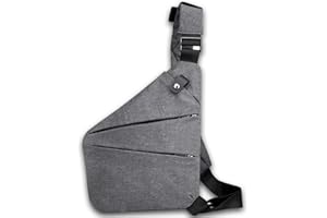 UBRAVE Sling Bag Backpack,Small Crossbody Shoulder Bag Backpack for Men and Women,Anti Theft Sash Sling Crossbody Bag,Casual Lightweight Satchel Bag for Fishing Camping Hiking Travel Working Daily Use