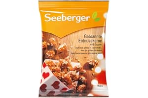 Seeberger Cacahuètes grillées et caramélisées avec des graines de sésame (Sachet de 12 x 150 g)