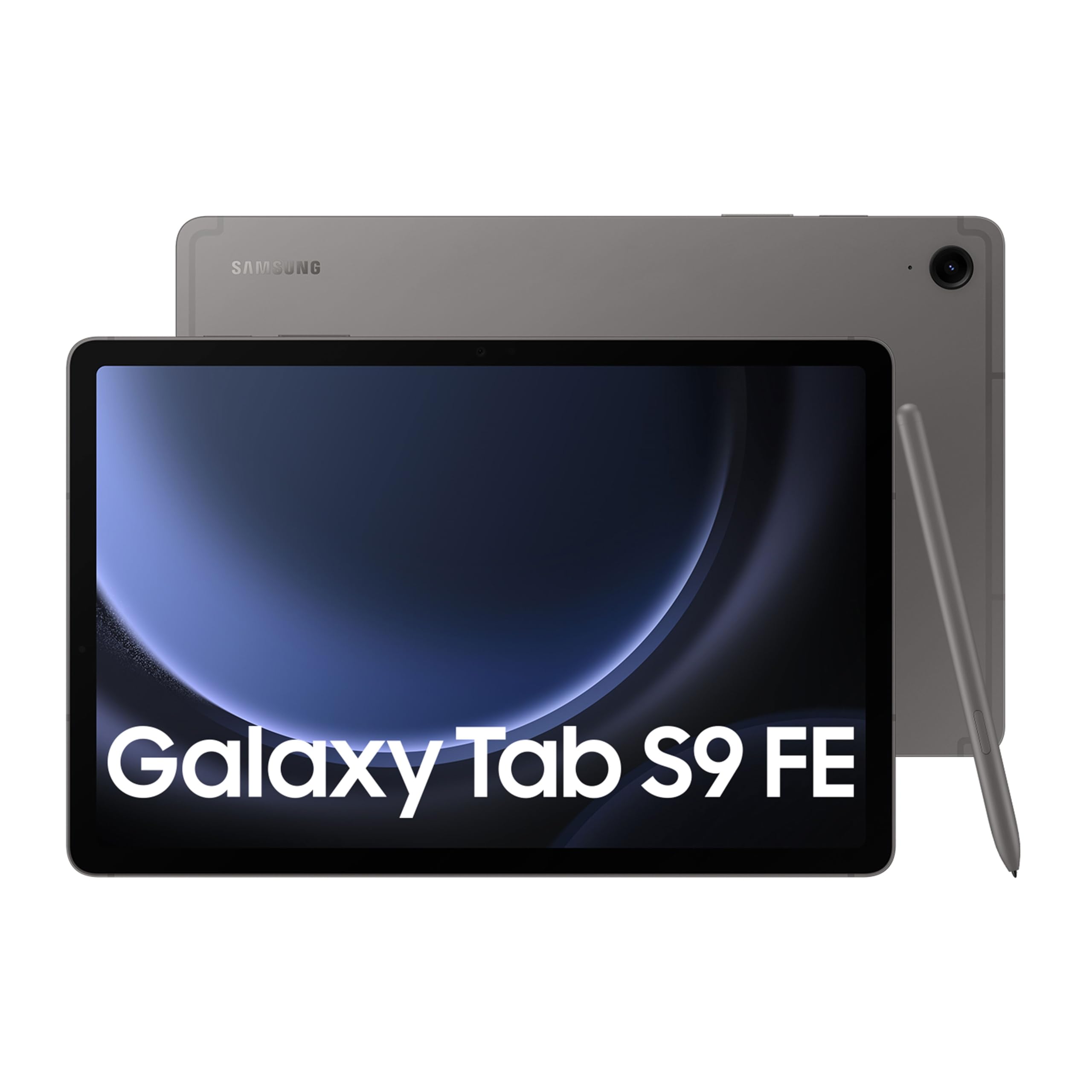 Samsung Galaxy Tab S9 FE 27.69 cm (10.9 inch) Display, RAM 6 GB, ROM 128 GB Expandable, S Pen in-Box, Wi-Fi, IP68 Tablet, Gra