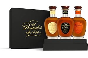 EL PASADOR DE ORO - Coffret Découverte - Rhum XO + Gran Reserva + Rhum Pasiòn - Origine : Guatemala - 3 x 20cl