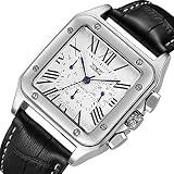 Gute Herren Automatisch Mechanisch Armbanduhr Blau Anzeige mit Datum