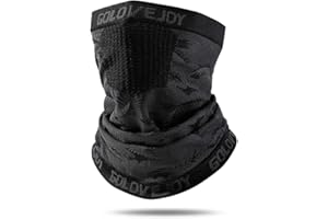 Faneam Invernale Sci Scaldacollo Uomo Salvacollo Moto Sottocasco Maschera Antivento Traspirante Ciclismo Scaldacollo Bici Donna Uomo Passamontagna Caldo Sciarpa Tubolare Balaclava,Unisex