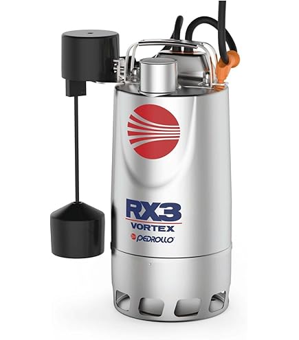 Pedrollo TOP-VORTEX Submersible Pump For Dirty Water With Vertical Float Switch Top 2 Vortex Gm 0 37kw 0 5hp Mono Phase 230v Cable 5m.2.5.118.gp.24937