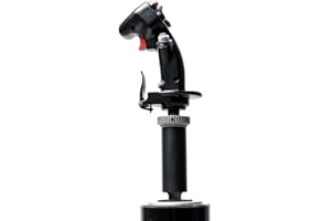 MEZA MOUNT Meza Extension Rod-10 cm Aluminum Alloy Extension Rod Fully Compatible with THRUSTMASTER Hotas Warthog Flight Stick