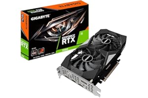 Gigabyte GeForce RTX 2060 D6 6GB V2 Graphics Card, Black
