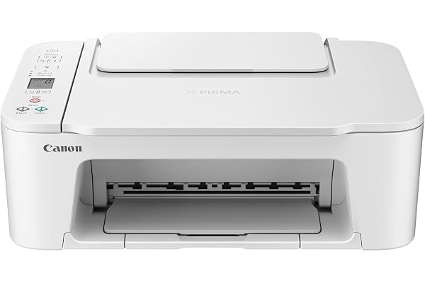 Canon PIXMA TS3751i Impresora Multifunción Inalámbrica Print App | Diseño confiable de doble cabezal de impresión; Wi-Fi AirPrint y Mopria, impresión sin bordes en 10x15 cm