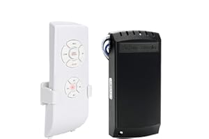 E-More Sans Fil Ventilateur Télécommande Kit Universel Avec 4 Timing 3 Vitesses De Ventilateur De Plafond Pendentif Lampe Fan Contrôle Commutateur 220V Pour Home, Office, Hôtel, Restaurant