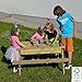 Children's Picnic Table Sandpit Wooden kid's 4 seater garden bench set - fsc 100%