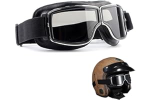 Amacoam Motorcycle Riding Goggles Windproof Cycling Glasses Motorcycle Goggles Motorbike Goggles Cycling Goggles Sports Sunglasses Bicycle Sports Goggles Outdoor Glasses Motorbike Helmets Goggles