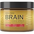 Iyurved Good For Speech Delay, Eye Contact, Memory, Focus: Kids & Teens Brain Premium Dates Choco Spread, 500Gm | Omega 3 | Walnut | Shankhapushpi | Ashwagandha | Brahmi |