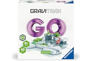 Ravensburger - Gravitrax GO Rotative - Circuit de Billes - Jeu de Construction créatif - 40 pièces - pour débuter - Dès 8 Ans - 23703