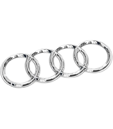 Original Audi SQ2 Heckemblem Schriftzug In Chrom - 81A853741C2ZZ | Selbstklebendes Logo Für Heckklappe