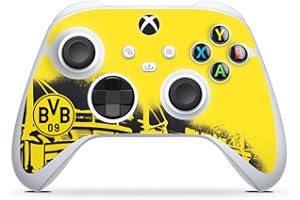DeinDesign Skin kompatibel mit Microsoft Xbox Series S Controller Folie Sticker Borussia Dortmund Stadion BVB