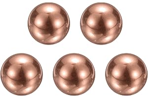 Kvartsman 5 st. Kullagerkulor, 12 mm diameter, precisionsmassiva kopparkulor, rena kopparkulor för maskiner, bilar och gör-de
