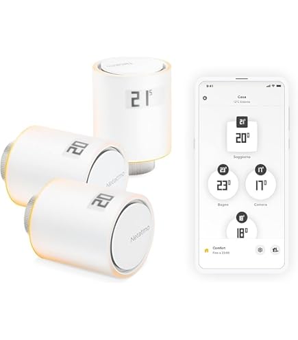Termostato WiFi Bticino Smarther2 Con Netatmo - Programmabile, Controllo Da App E Alexa, Bianco - Foto 9