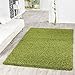 Produktbild T&T Design Shaggy Teppich Hochflor Langflor Teppiche Wohnzimmer Preishammer versch. Farben, Größe:120x170 cm, Farbe:Gruen