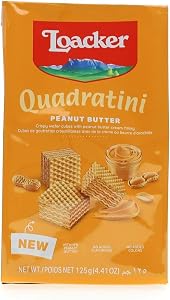 Loacker Quadratini Peanut Butter 125g