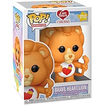 Funko Pop! TV: CB Cousins - Brave Heart Lion - Care Bears - Figura in Vinile da Collezione - Idea Regalo - Merchandising Ufficiale - Giocattoli per