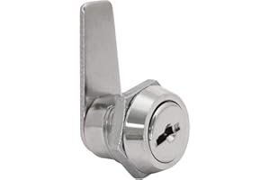 IFAM Cerradura de Lengüeta C111A, Para Buzones, Taquillas, Muebles, Armarios, Cajones, Incluye 2 Llaves de Serreta, Aleación de Zinc, Seguridad y Protección