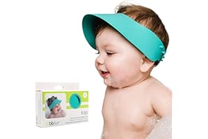 bblüv Käp Bonnet Répulsif en Silicone pour Shampooing, Aqua, BLEU, 1 Unité