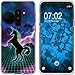 Produktbild PhoneNatic Case kompatibel mit Samsung Galaxy S9 Silikon-Hülle Retro Wave Einhorn M2