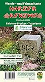 Image de Harzer Grenzweg: Wander- und Fahrradkarte Fallstein - Brocken - Tettenborn
