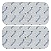 Produktbild 2 Elektroden Pads, 12x7cm GROSS, passend zu Panasonic TENS Therapie Reizstromgerät