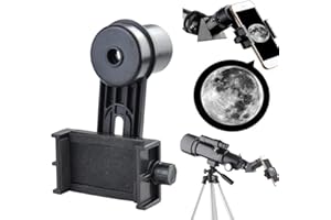 Gosky 1.25 inch telescope smartphone adapter with 10 mm eyepiece.