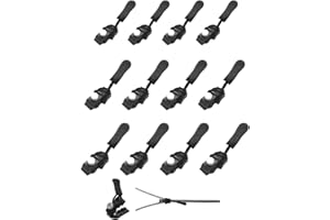 Cremallera Reparación, Frundoo Reparador Cremallera Universal, Ajustable Zipper Repair Kit, 3 Tamaños Cursor Cremallera Tirador Detachable Zipper para Chaqueta, Bolso, Maletas, Mochilas (12pcs)