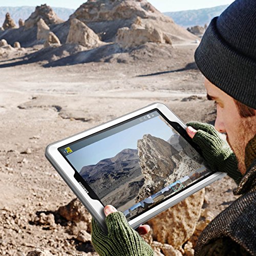 Samsung Galaxy Tab S3 9.7 Hülle, SUPCASE [Unicorn Beetle PRO Serie] Ganzkörper-Rugged Schutzhülle mit integrierter Displayschutzfolie / Gehäuse / Tasche / Cover / Case / Zubehör (Weiß/grau) - 6
