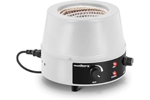 Steinberg Systems SBS-LHM-500/H Magnetrührer mit Heizmantel Rundkolben 500 ml