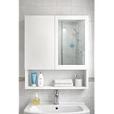 mobilyacın İki Kapaklı Aynalı Banyo Dolabı