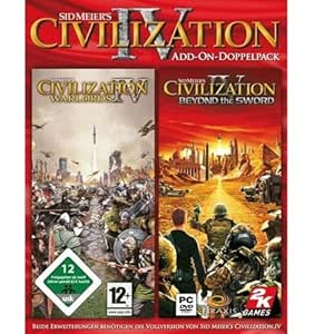 Sid Meier's Civilization IV: Add-on Doppelpack (Warlords + Beyond the Sword) [Software Pyramide]